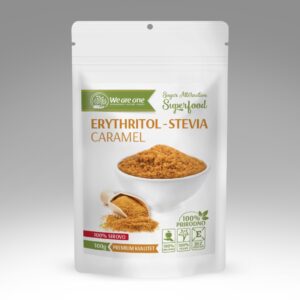Eritritol-stevia karamel 100g We are one