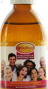 Liposomalni vitamin C 250ml
