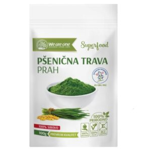 Pšenična trava prah 200gr organski proizvod – We are one