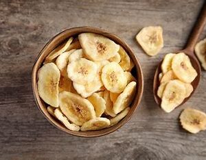 Banana čips kandirani