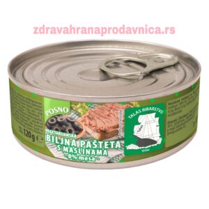 BILJNA PAŠTETA SA MASLINAMA 120g