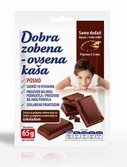 Dobra ovsena kaša sa čokoladom 65g