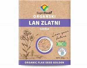 Lan zlatni 400g – organski proizvod