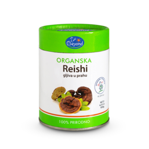 REISHI PEČURKA U PRAHU ORGANIC BEYOND 100G
