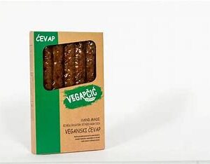 Vegapčić 200g – veganski ćevapi bez soje
