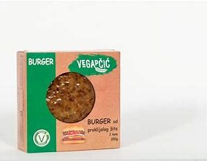 Vegapčić burger 200g – od proklijalog žita