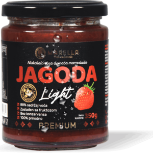 Niskokalorična domaća marmelada JAGODA 350gr Marella