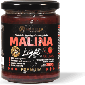 Niskokalorična domaća marmelada MALINA 350gr Marella