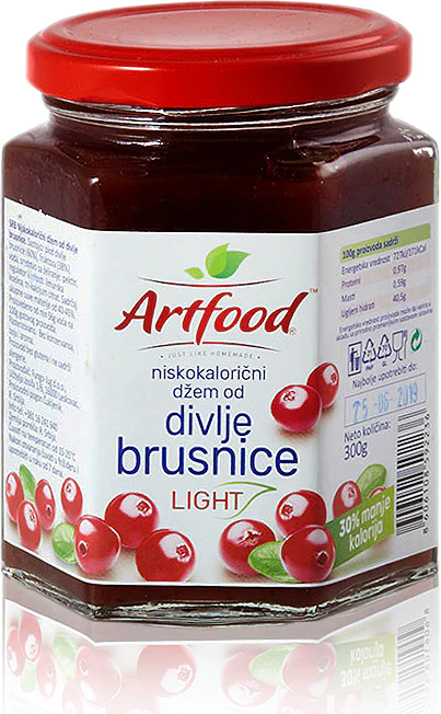 Dzem-divlje-brusnice.webp Dzem brusnica 300gr light Artfood
