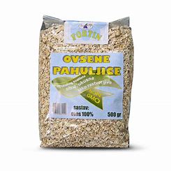 Ovsene pahuljice 500g – Fortin organske