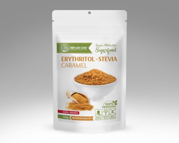 Eritritol-stevia karamel 100g We are one