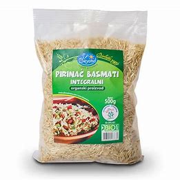 Pirinac Basmati integralni 500g – organski proizvod