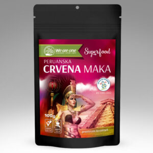 Crvena maka prah 100gr – organski proizvod We are one