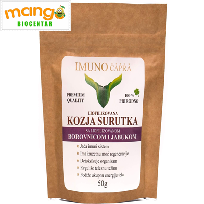 kozja-borovnica.png Liofilizovana kozja surutka sa liofilizovanom borovnicom i jabukom 50gr – The best of nature