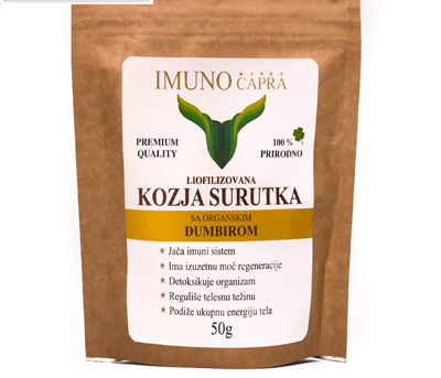 kozja-djumbir-e1670196049221.png Liofilizovana kozja surutka sa organskim djumbirom 50gr – The best of nature