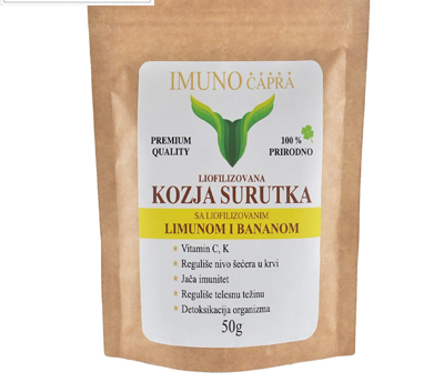 kozja-limun-e1670195473839.png Liofilizovana kozja surutka sa limunom i bananom 50gr – The best of nature