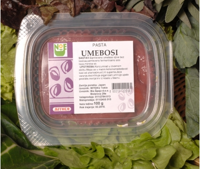 Umeboši pasta 100g – Mitoku Bio Spajz