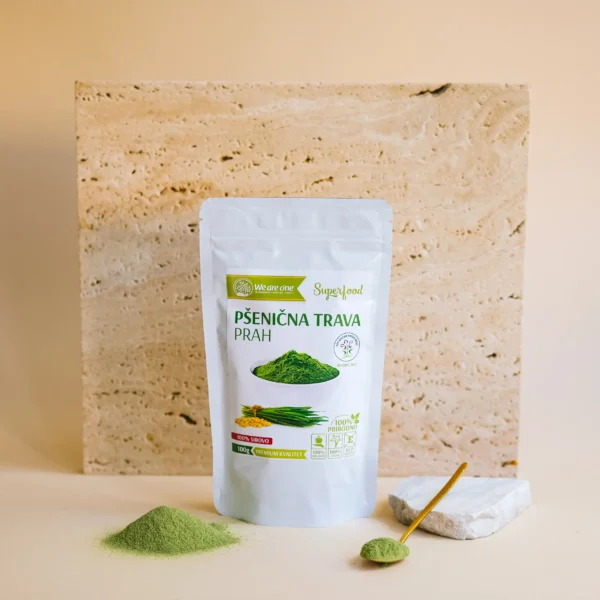 psenicna-trava.webp PŠENIČNA TRAVA ORGANIC WE ARE ONE 100G