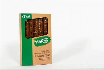 Vegapčić 200g – veganski ćevapi bez soje