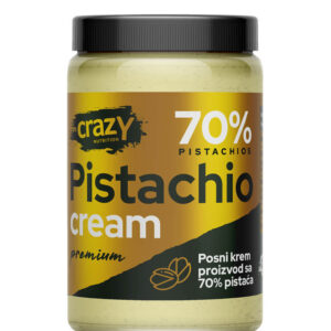 Premium posni pistać krem 70% pistaća 300 g Crazy Nutrition